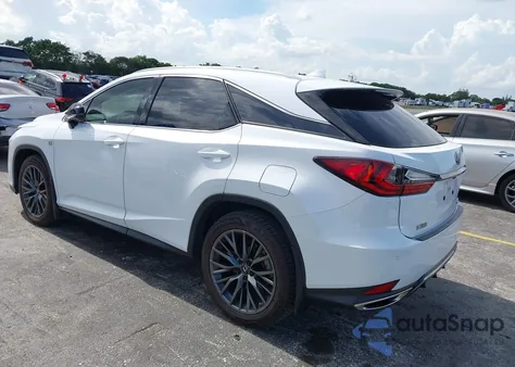2022 Lexus Rx 350 F Sport Handling z USA, uszkodzony, nr VIN 2T2YZMDA1NC358333